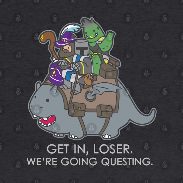 Get in, Loser. We're going questing. - Dark Colors by CVDesign